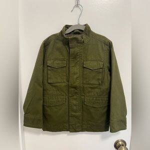 NWT OLD NAVY kids cargo green jacket